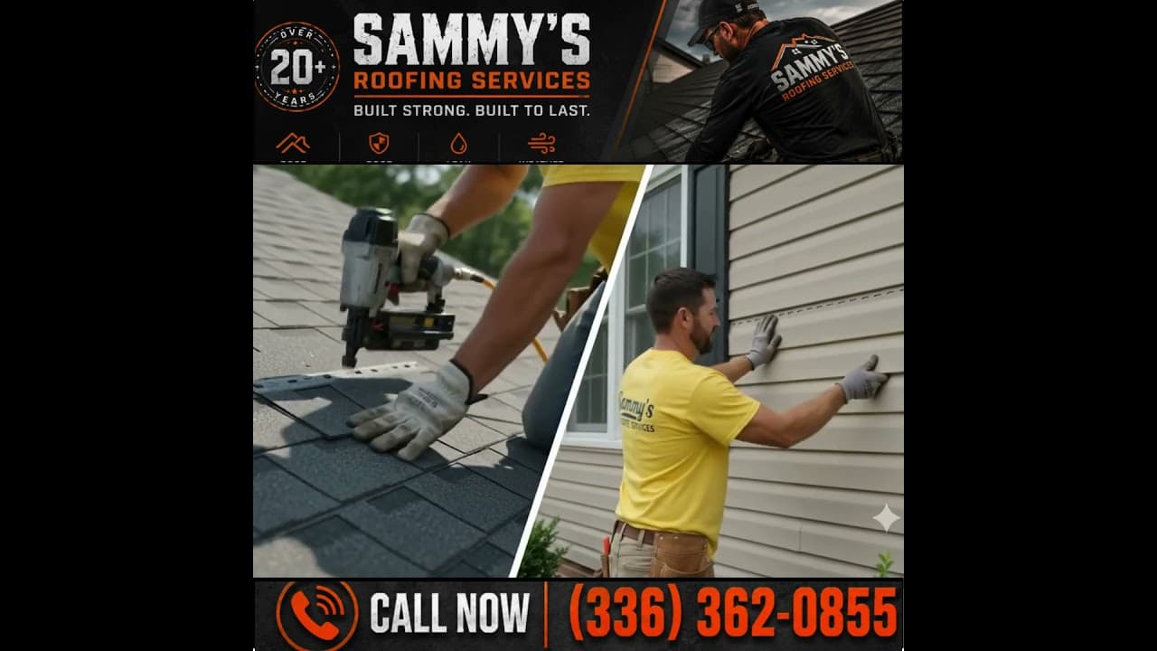 Samy's Roofing - Ad