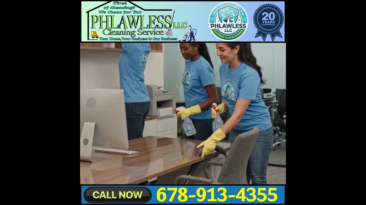 Phlawless Cleaning Service - Ad