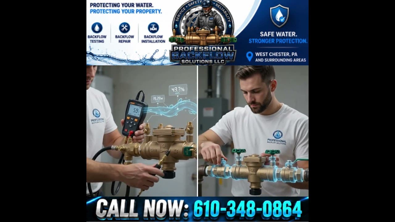 Professional backflow video new ad-Ad