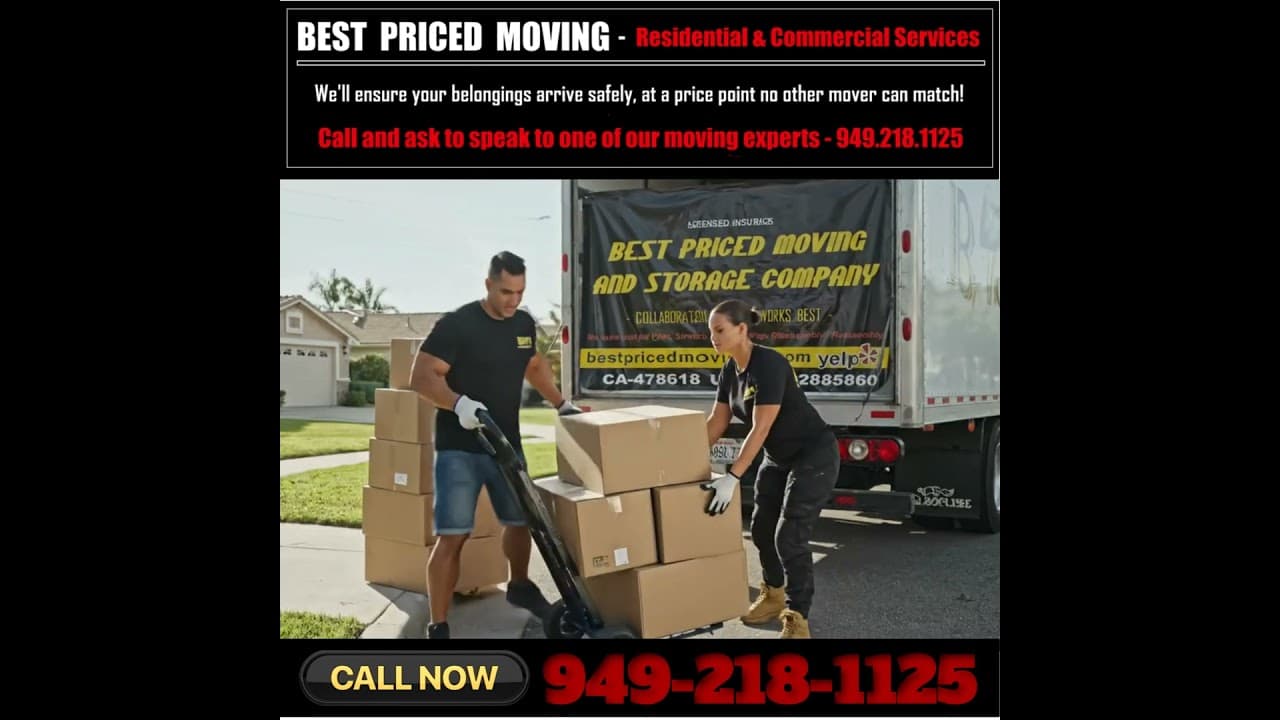 Best Priced moving - Ad