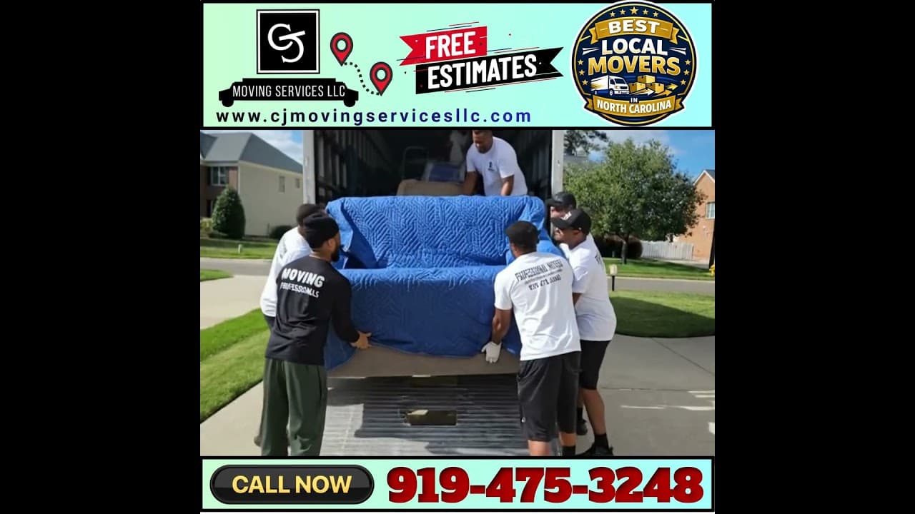 CJ MOVING SERVICES LLC - Ad