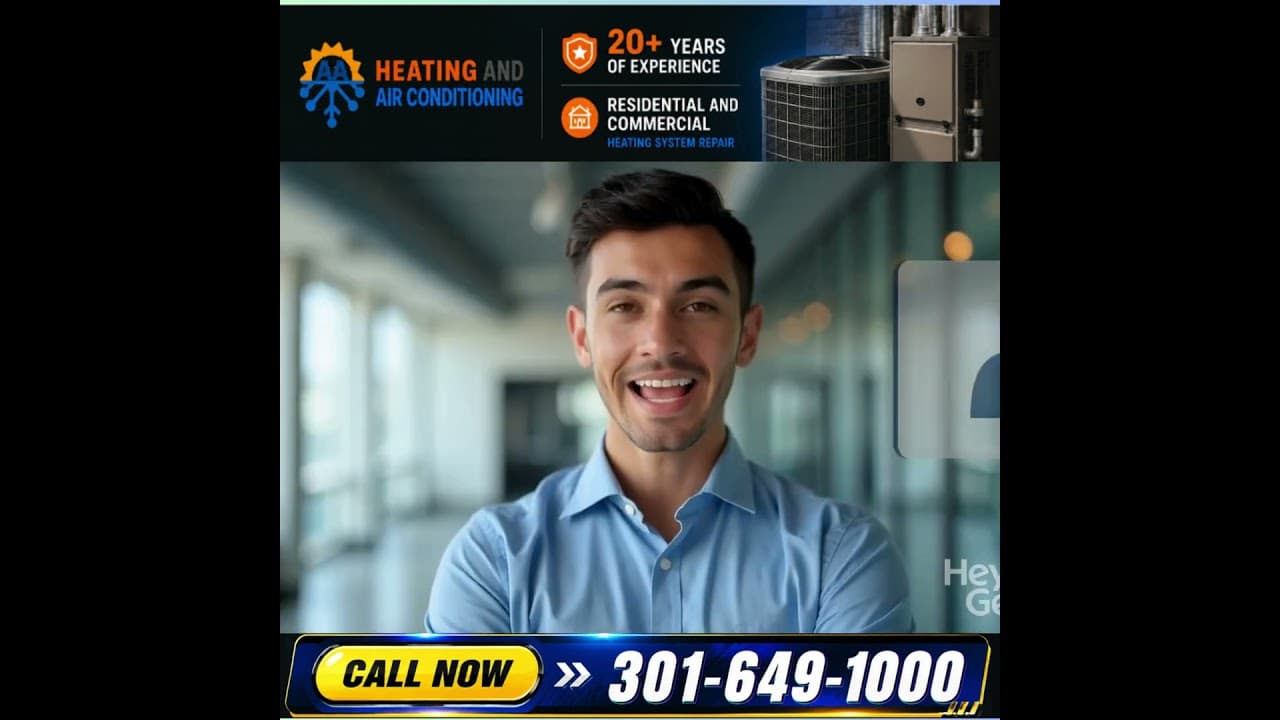 AA Heating and Air Conditioning - Ad