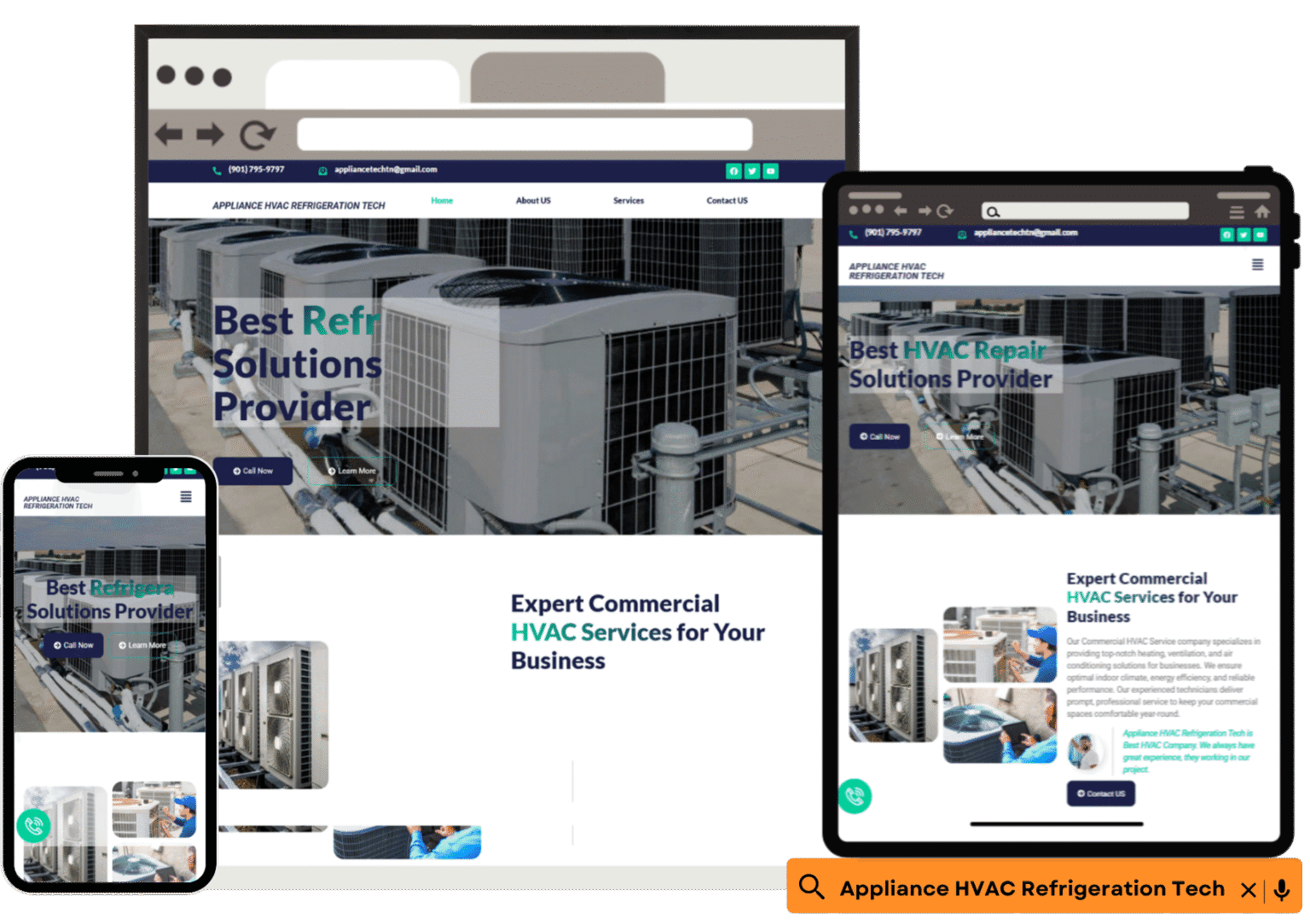 website preview