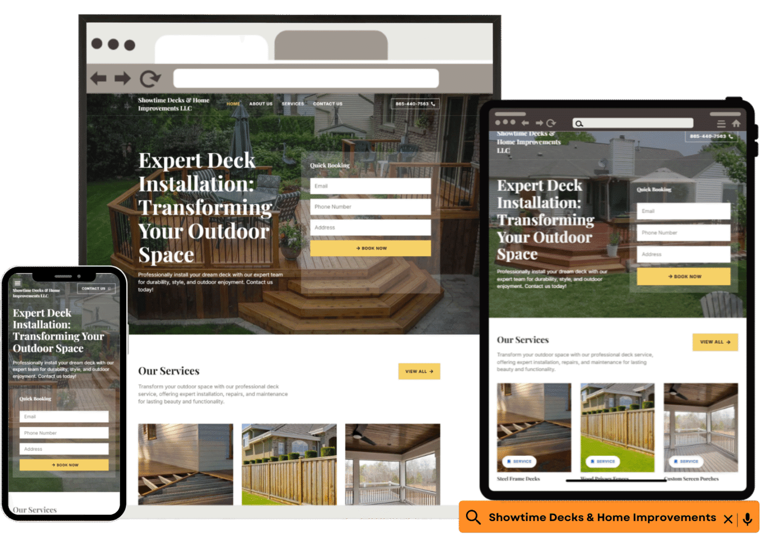 website preview