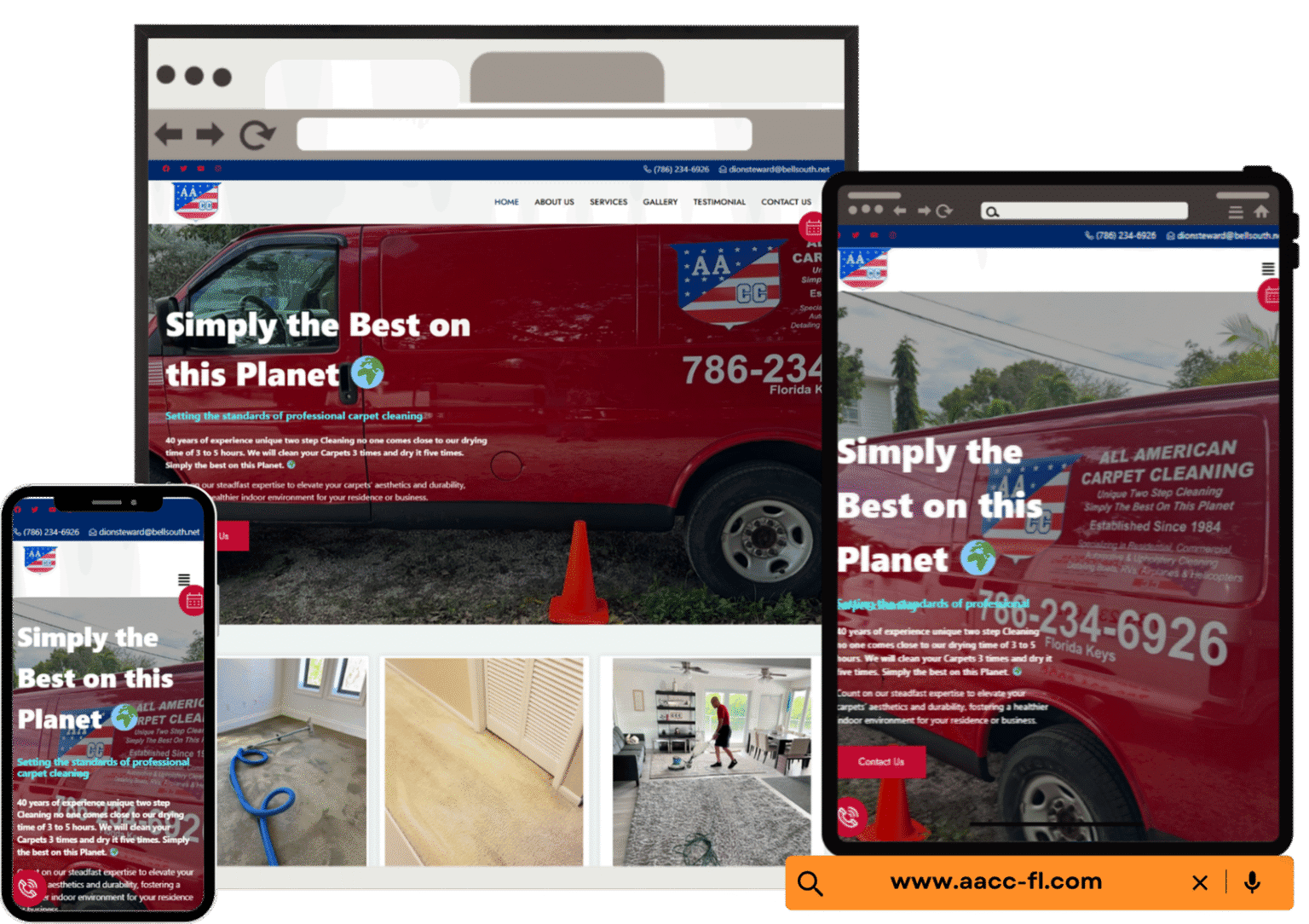 website preview