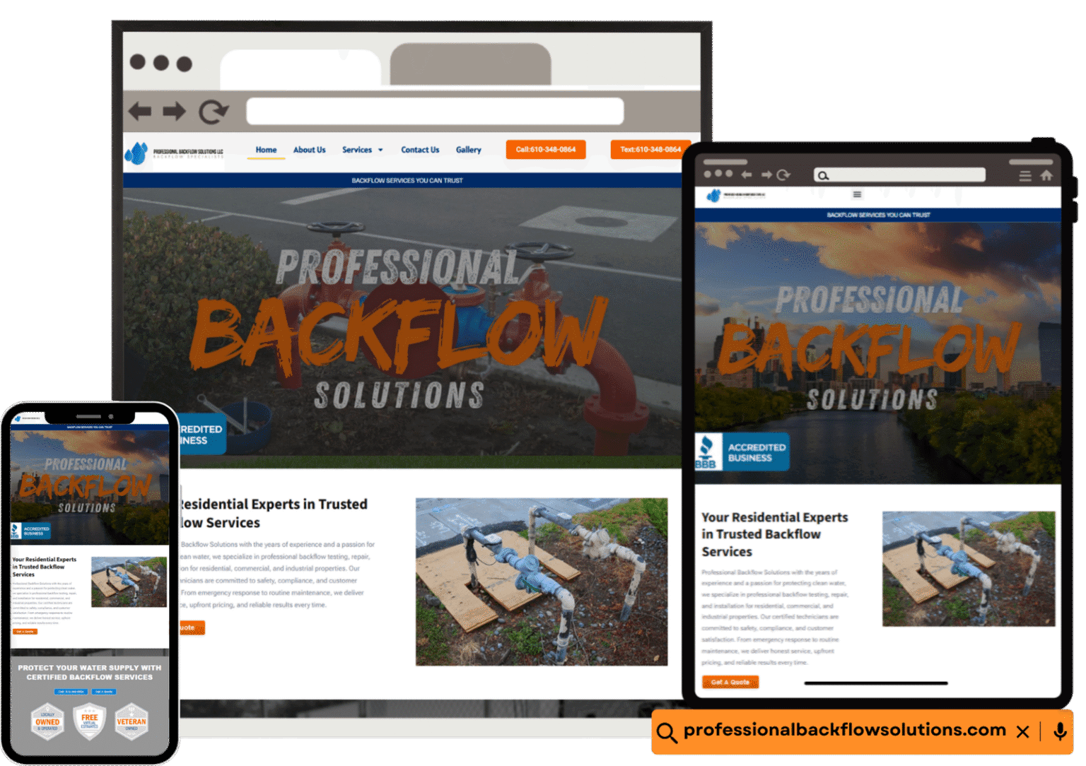 website preview