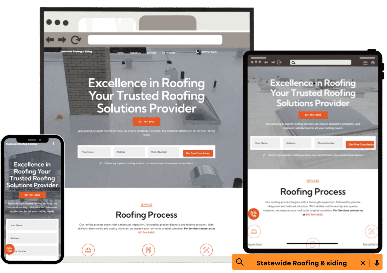 website preview