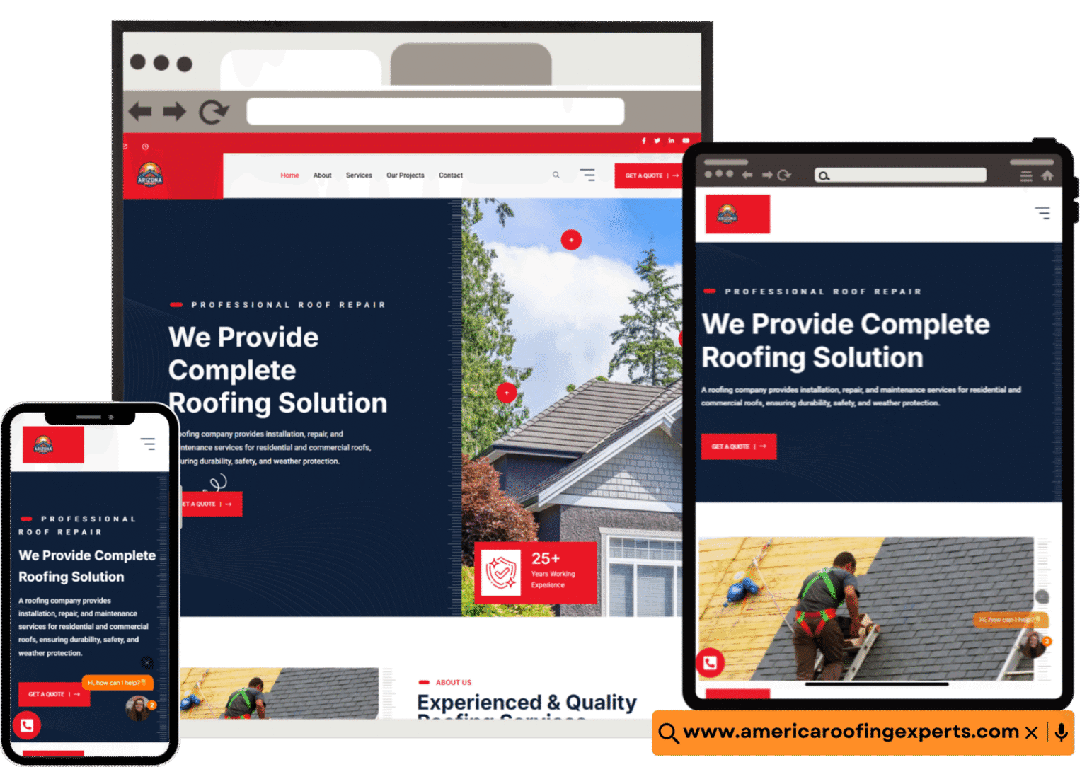 website preview